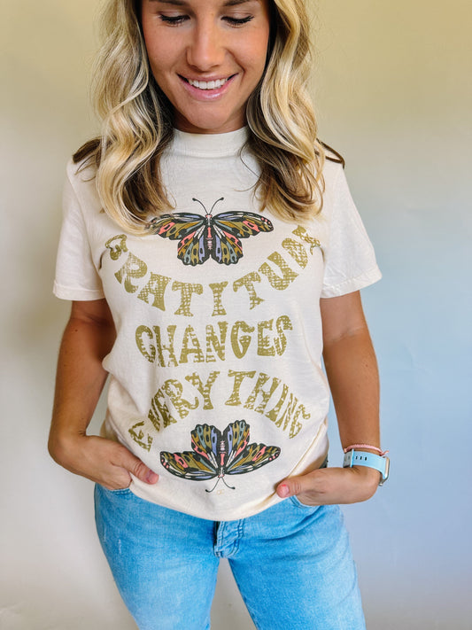 Gratitude Changes Everything Tee